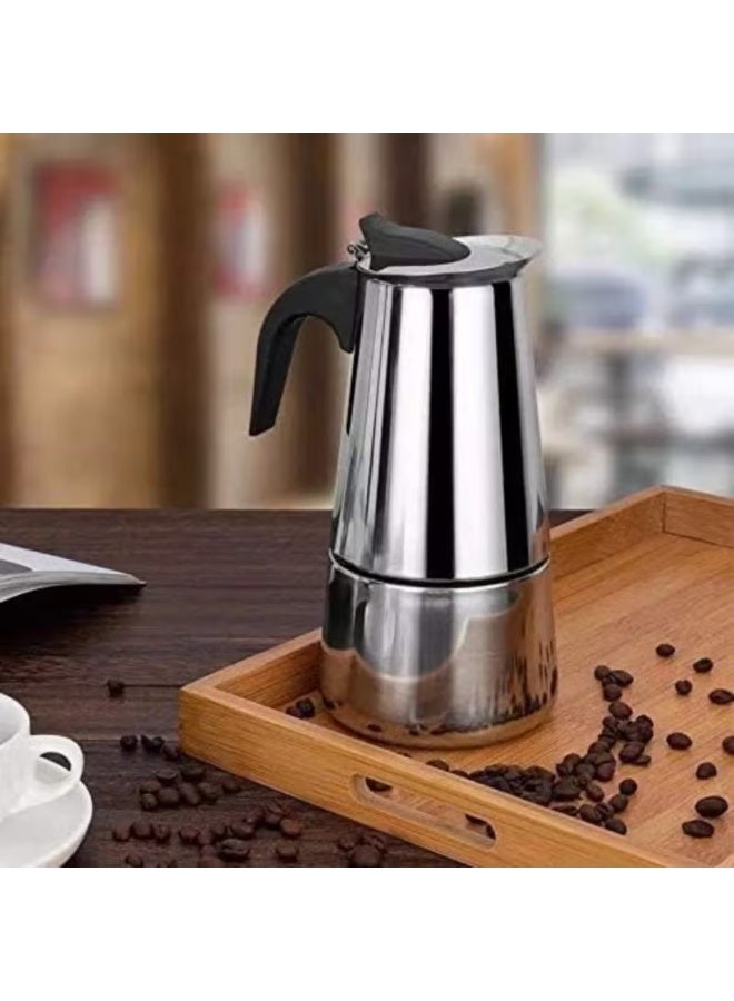AMM 9 Cups Stovetop Espresso Maker, Moka Pot - Image 2